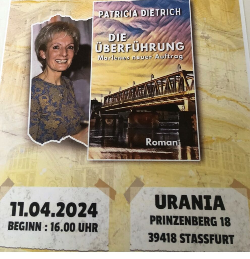 Patricia Dietrich zum neuen Roman